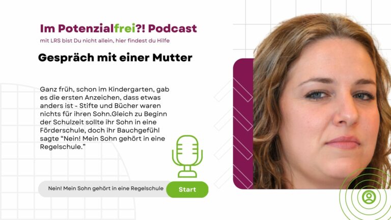 Gespräch mit einer Mutter, im Potenzialfrei Podcast