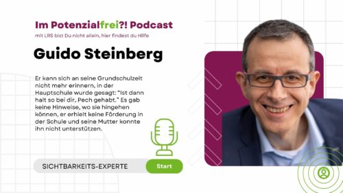 Guido Steinberg - SICHTBARKEITS-EXPERTE, im Potenzialfrei Podcast