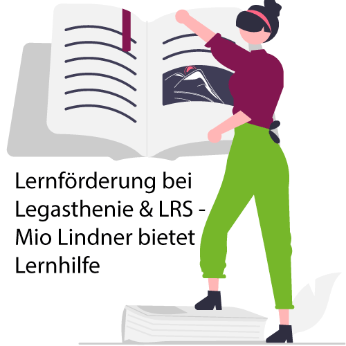 Lernförderung bei Legasthenie & LRS - Mio Lindner bietet Lernhilfe