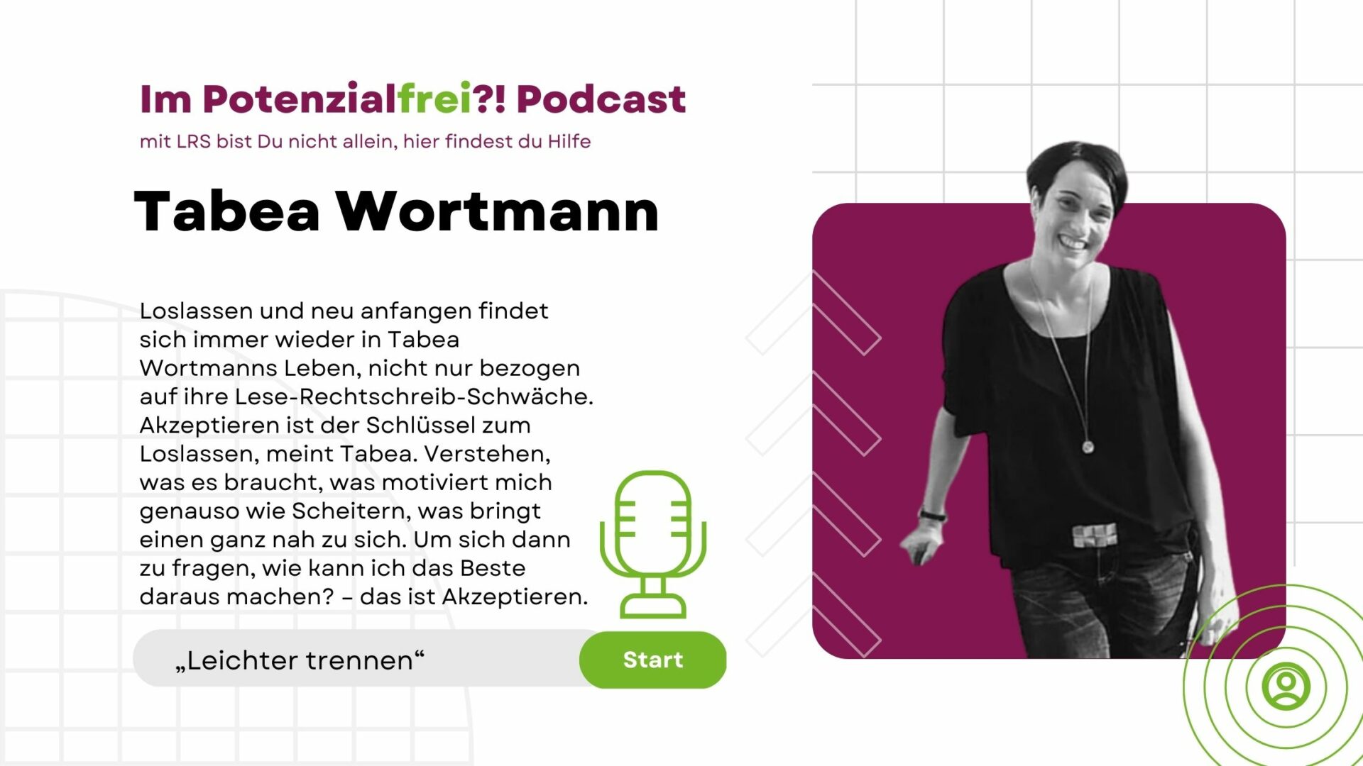 Tabea Wortmann von „Leichter trennen“ im Potenzialfrei! Podcast