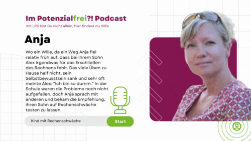 Anja - Kind mit Rechenschwäche
