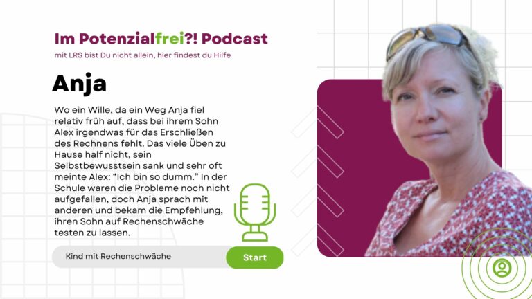 Anja - Kind mit Rechenschwäche
