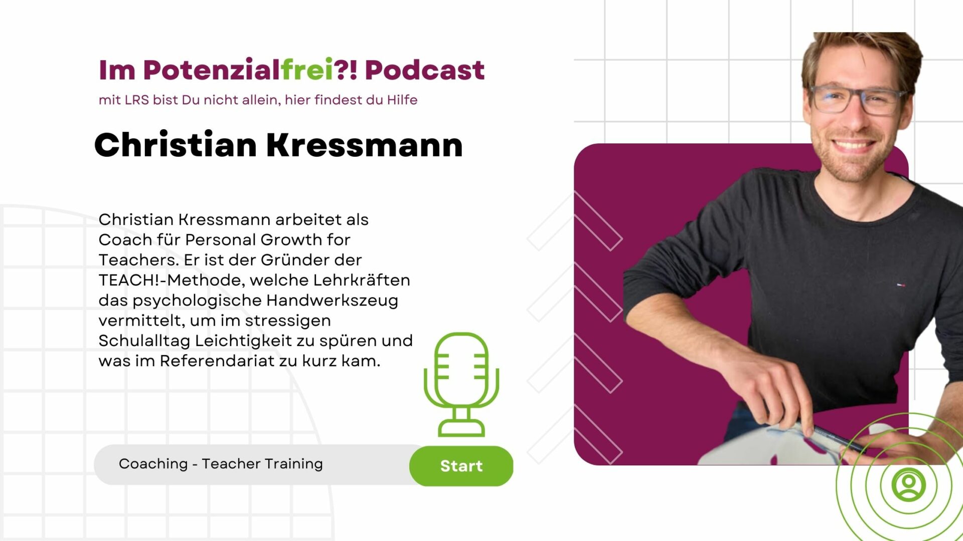 Christian Kressmann Coaching - Teacher Training