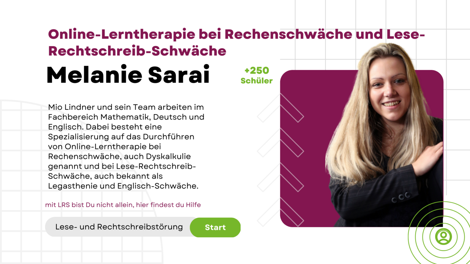 Melanie Sarai - Online-Lerntherapie Bei Rechenschwäche Und Lese ...