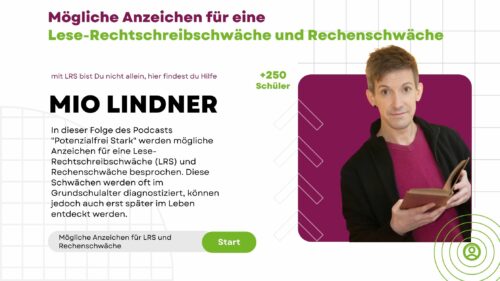 Mögliche Anzeichen für eine Lese-Rechtschreibschwäche und Rechenschwäche