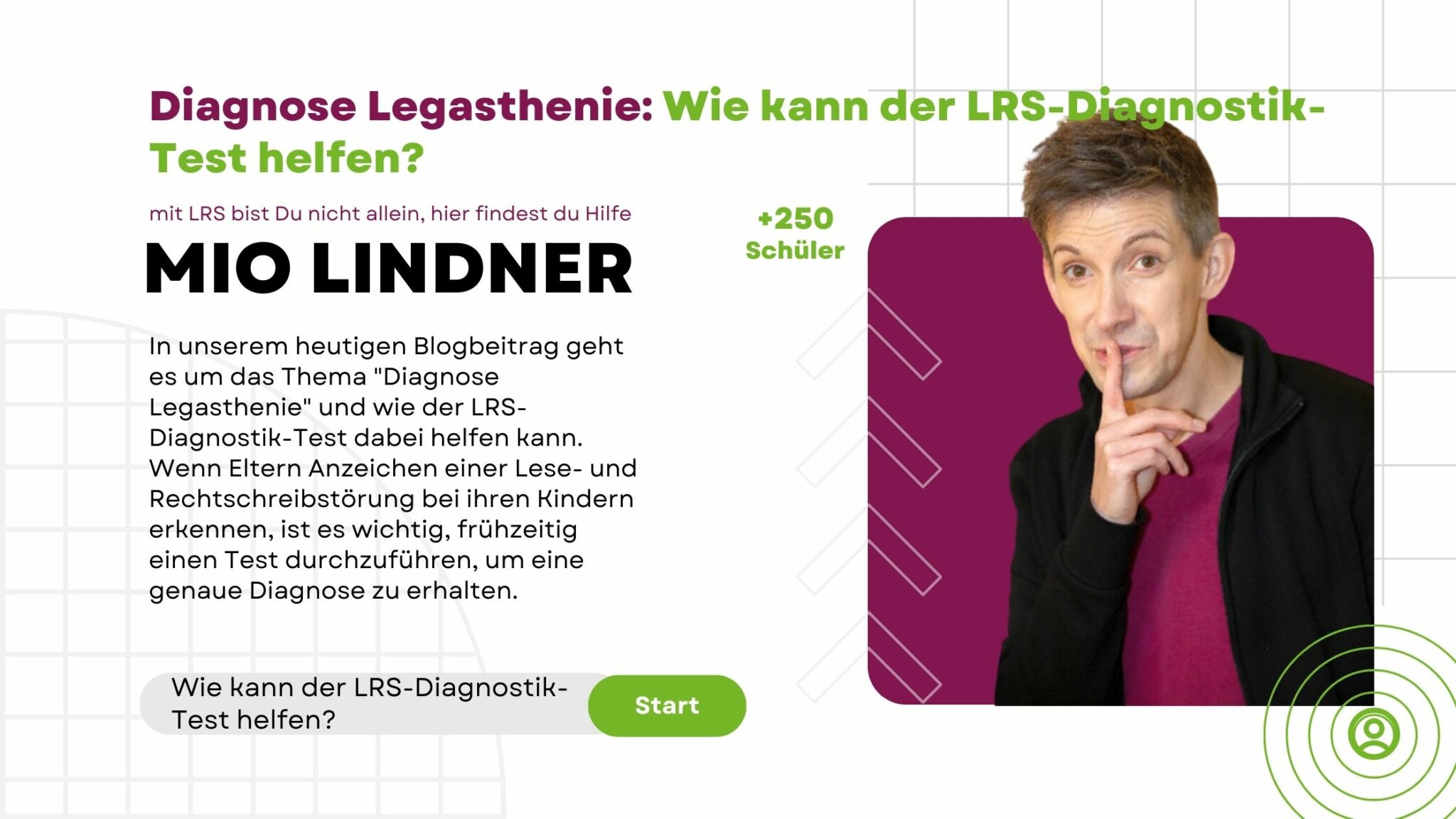 lrs testung - LRS & Lerntherapie | Mio Lindner