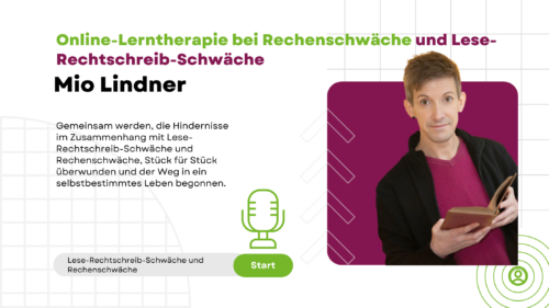 Mio Lindner - Online-Lerntherapie bei Rechenschwäche und Lese-Rechtschreib-Schwäche